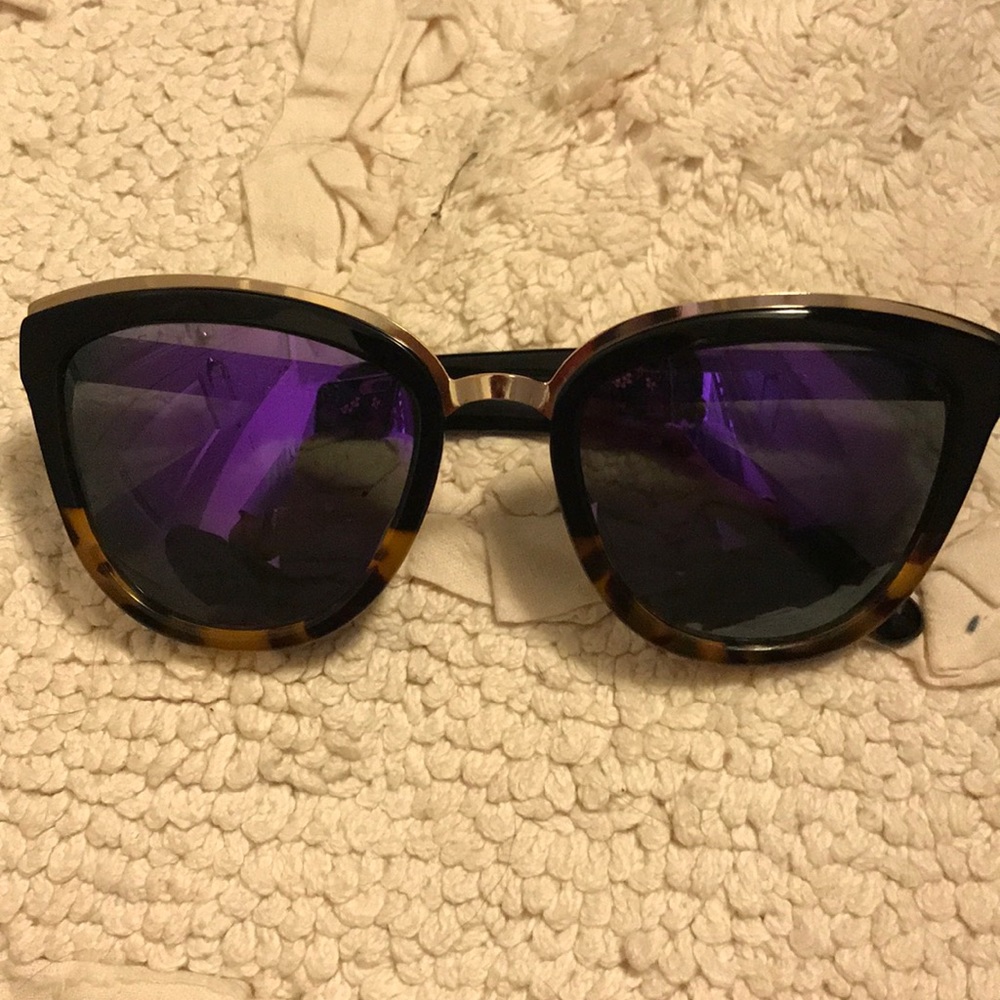 Diff Eyewear Purple Rose sunglasses